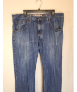 Artful Dodger Jeans Mens Size 42 (Actual 39x32) Blue Straight Leg Denim - $28.60 CAD