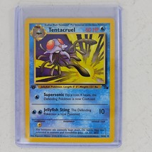 Pokémon TCG 1st Edition Tentacruel Fossil 44 1999 Wizards Base Set - £3.92 GBP