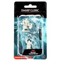 WizKids D&amp;D: Nolzur&#39;s Marvelous Minis: Dwarf Cleric Male Wave 14 (Unpain... - £7.75 GBP