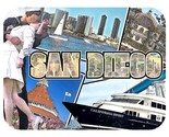 San Diego with Kissing Statue Fridge Magnet - £6.33 GBP