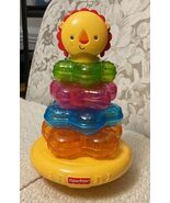 Fisher Price Light-Up LION STACKER - Y6980, COMPLETE - $35.64