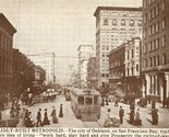 Telegraph Ave Street View Oakland 1912 Panama-California Expo DB Postcard - $14.80