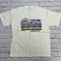 Vintage Planet Hollywood T-Shirt Size XL White Cannes Beach Graphic  - $49.45