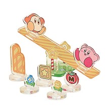 ensky Kirby Moving Acrylic Diorama Stand - See-Saw (Kirby and Waddle Dee) - £21.92 GBP