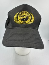 Vtg Golden Eagles NRA Hat Falcon Headwear Cap Black READ - £6.87 GBP