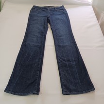 DKNY Jeans Women's Bootcut Size 04 Cotton Blend Blue Denim (30×32) image 9