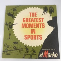 The Greatest Moments In Sports El Marko Promo Record Babe Ruth Yankees Dodgers - £10.95 GBP