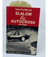 How To Win At Slalom And Autocross - Jim Pagel 1972 PB Book Racing Racecar - £15.56 GBP