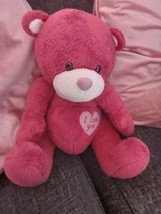 Purple I Love You Teddy Bear Approx 12&quot; - £9.24 GBP