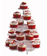 White Cupcake Holder Stand - Holds 27 cupcakes - £16.64 GBP