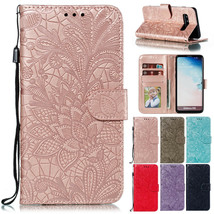 Case For Samsung S21 Ultra S21+ Note 20 S20FE Leather Wallet Magnetic Flip cover - £43.80 GBP