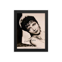 Claudette Colbert signed portrait photo Reprint - £51.24 GBP