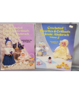 Crocheted Favorites &amp; Originals Jessie Abularach Volumes 3 &amp; 5 1980s 66 ... - £7.70 GBP