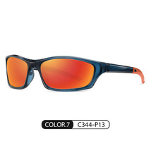 Sports Folding Sunglasses S24101 Ultra Light TR Colorful Windproof Portable Cycl - £11.99 GBP
