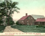 Vtg Postcard Pre-1910 Undivided - Birth Place of Horace Greeley Amherst, NH - £4.60 GBP