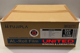 FujiPla ALM Laminating Film Rolls 5 mil Gloss 12.6&quot; X 328&#39; SAP125GLOSS -... - £143.82 GBP