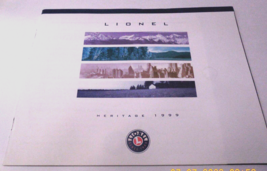 Lionel 1999 Heritage Model Railroad Product Catalog - $10.99