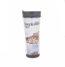 Starbucks Sausalito California San Francisco Cup Travel Coffee Tumbler 16oz - £43.51 GBP