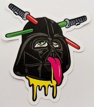 Vader With Sabers in Head Multicolor Adult Theme Sticker Decal Embellish... - £1.83 GBP