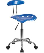 Tractor Seat Swivel Task Office Chair By Flash Furniture In Vibrant Brig... - $160.71 CAD