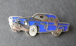 1957 Thunderbird T-BIRD Blue Automobile Car Auto Lapel Pin Badge 1 Inch - £4.49 GBP