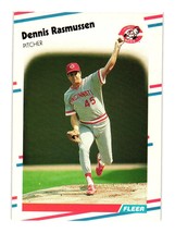 1988 Fleer #246 Dennis Rasmussen Cincinnati Reds - £1.88 GBP