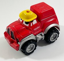 Vintage Tonka Lil&#39; Chuck Diecast Red Truck 3&quot; Toy Vehicle Hasbro 2000 - $6.92