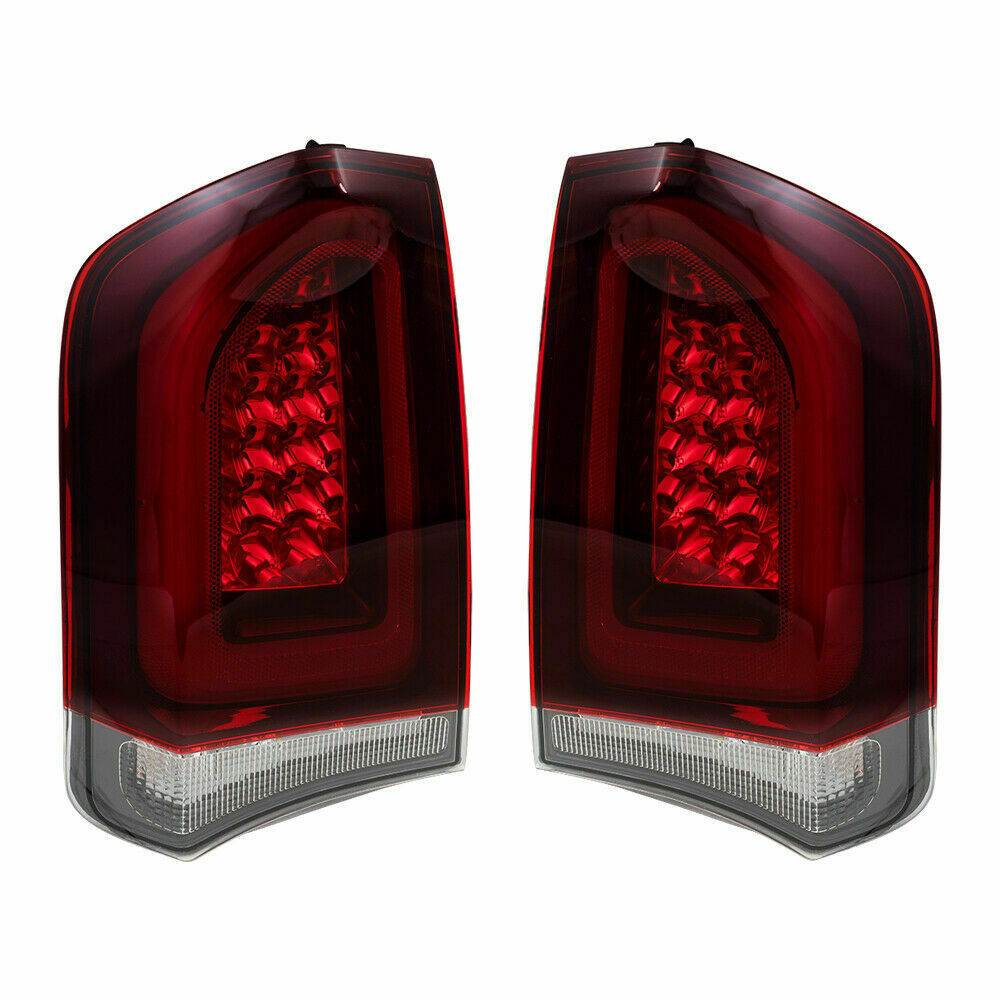 Primary image for FIT CHRYSLER 300 2015-2020 SMOKED BLACK TAILLIGHTS TAIL LIGHTS REAR LAMPS PAIR