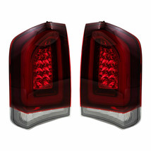 Fit Chrysler 300 2015-2020 Smoked Black Taillights Tail Lights Rear Lamps Pair - $410.85