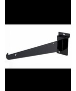 10 inch Black Shelf Bracket for Slatwall - 10 PK - $19.79