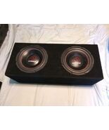 2 12 Massive Subwoofers With Box - $297.00