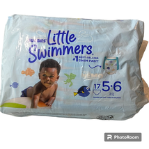 Huggies Little Swimmers Disposable Swim Pant 17 Count Size 4 Finding Nemo - $9.87