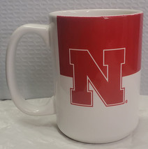 Nebraska Cornhuskers 15oz Colorblock Coffee Mug - NCAA - $19.39