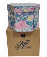 Vintage Avon Folding Secrets Floral Accessory Box Opens to 3 Separate Boxes - £19.36 GBP