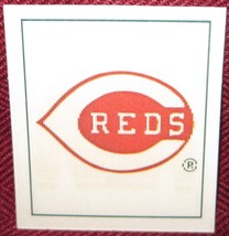 1987 Sportflics Team Logo Trivia Mini Motion #96 Cincinnati Reds - £3.53 GBP