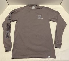 Simply Southern Suck It Up Buttercup T Shirt Gray Taupe in Color Small - £11.20 GBP