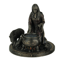 Ceridwen, Celtic Goddess of Inspiration Bronze Finish Statue - £62.14 GBP