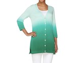 Isaac Mizrahi Live! Dip Dyed Boyfriend Cardigan Sweater ~ Womens&#39; Size X... - $22.44