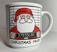 Christmas Mug Santa Claus Mug Shot by Morrow Coffee Cup Mug - £7.18 GBP