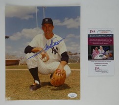 Stan Williams Signed 8x10 Photo New York Yankees Autographed JSA COA - £39.56 GBP