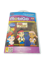 Game VTech MobiGo Disney Jake and the Never Land Pirates Game MobiGo 1 &amp; 2 - £7.60 GBP