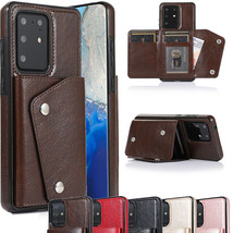 For Samsung GalaxyA71 A51 A90 5G A10S A20 Case Wallet Leather Strap Stand Cover - £42.24 GBP