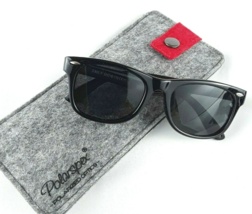 Polarspex Polarized Retro Kids Boys Girls Black Sunglasses Felt Pouch S8... - £15.25 GBP