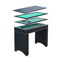 Hathaway Monte Carlo 4-In-1 Casino Table with Blackjack, Roulette, Craps... - $9,451.30 MXN