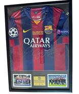 Autographed Barcelona Players Jersey UCL Final 2015 Printed + Free USA S... - €333,67 EUR