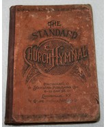 Victorian Era 1888 THE STANDARD CHURCH HYMNAL Songbook Antique HC RARE C... - £793.27 GBP
