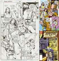 Jerry Ordway Dick Giordano Original Power of Shazam #39 Art Page / Mary Marvel - £155.74 GBP