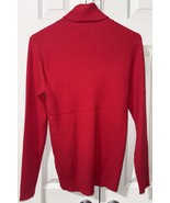 Lauren Ralph Lauren Women&#39;s Ribbed Red Turtle neck Swetaer Size XL  100%... - $151.55 CAD