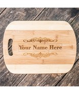 Bamboo - PERSONALIZED Last Name Cutting Board 14&#39;&#39;x9.5&#39;&#39;x.5&#39;&#39; - £31.28 GBP