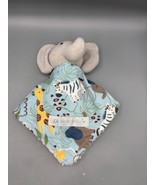Petite L&#39;amour Elephant Plush Lovey Security Blanket Sherpa - $10.35